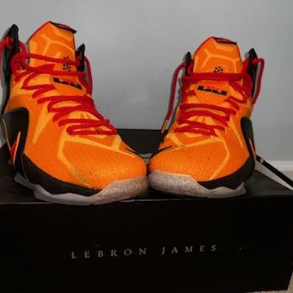 Gently worn lebron x11 in box
